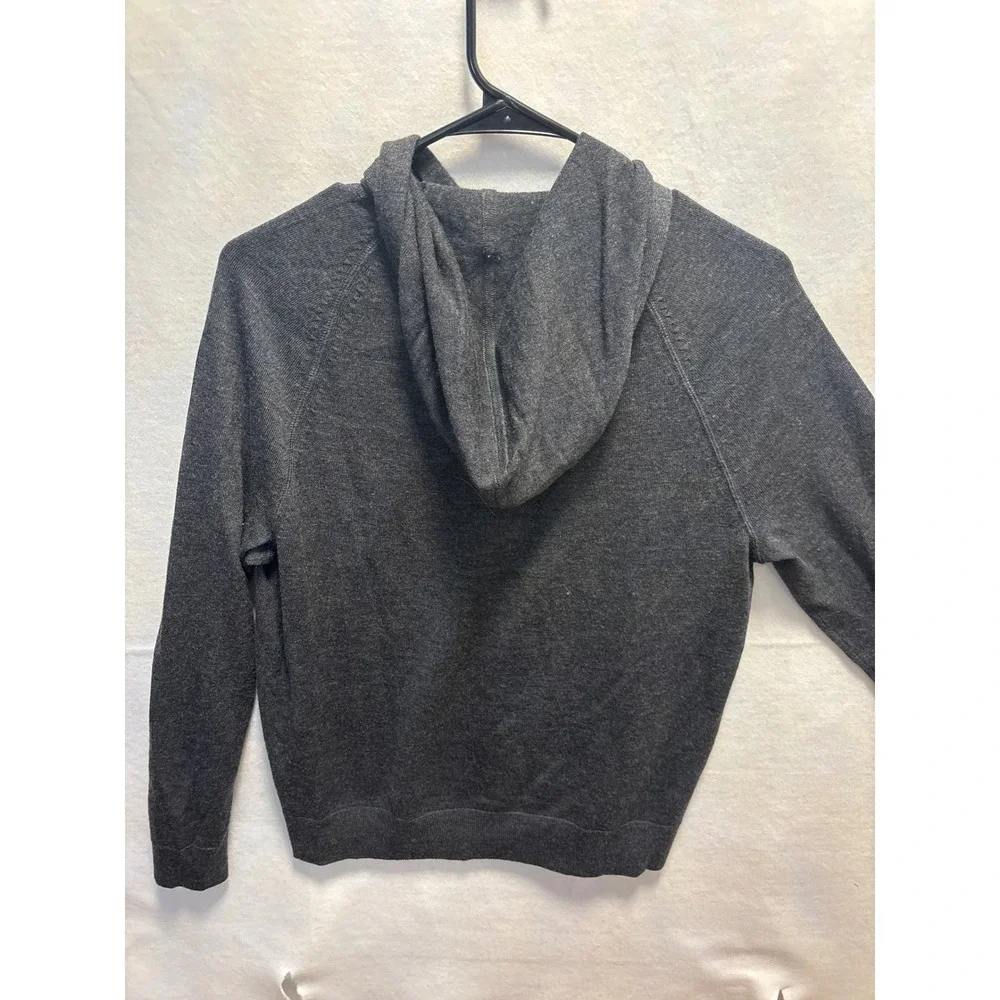 Banana‎ Republic Men Charcoal Grey Merino Wool Sweatshirt Size S